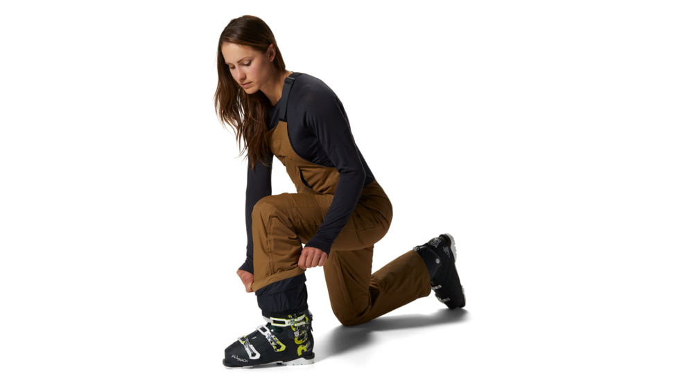 Mountain Hardwear Firefall/2 Bib - Womens, Corozo Nut, Small, Regular, 1943091239-Corozo Nut-S-R