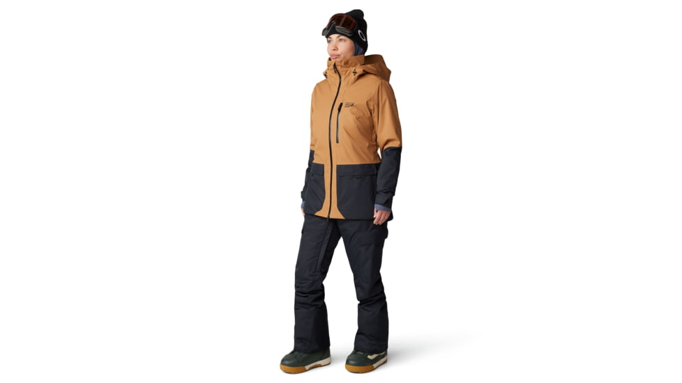 Mountain Hardwear FireFall Bib - Womens, 010, SxL, 2077291-010-SxL
