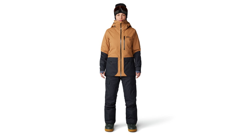 Mountain Hardwear FireFall Bib - Womens, 010, SxL, 2077291-010-SxL