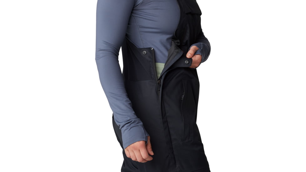 Mountain Hardwear FireFall Bib - Womens, 010, SxL, 2077291-010-SxL