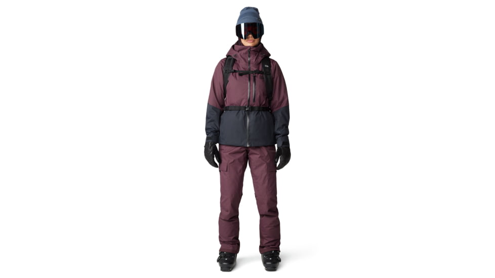 Mountain Hardwear FireFall Bib - Womens, 513, XSxL, 2077291-513-XSxL