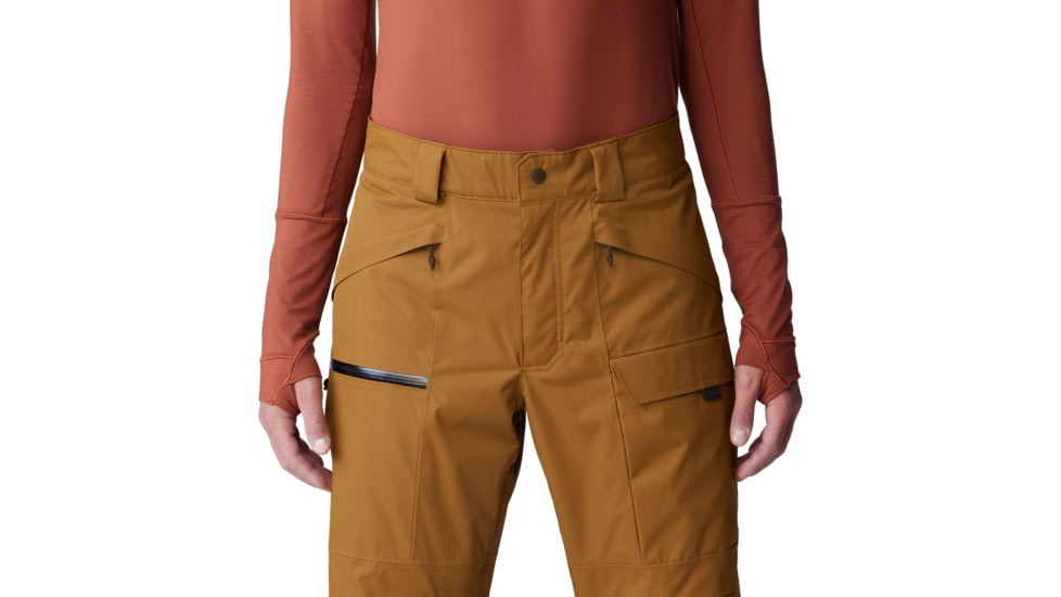 Mountain Hardwear Firefall Insulated Pant - Mens, Golden Brown, Large/Regular, 2077211233-L-R