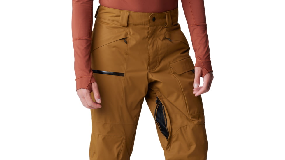 Mountain Hardwear Firefall Insulated Pant - Mens, Golden Brown, Large/Regular, 2077211233-L-R