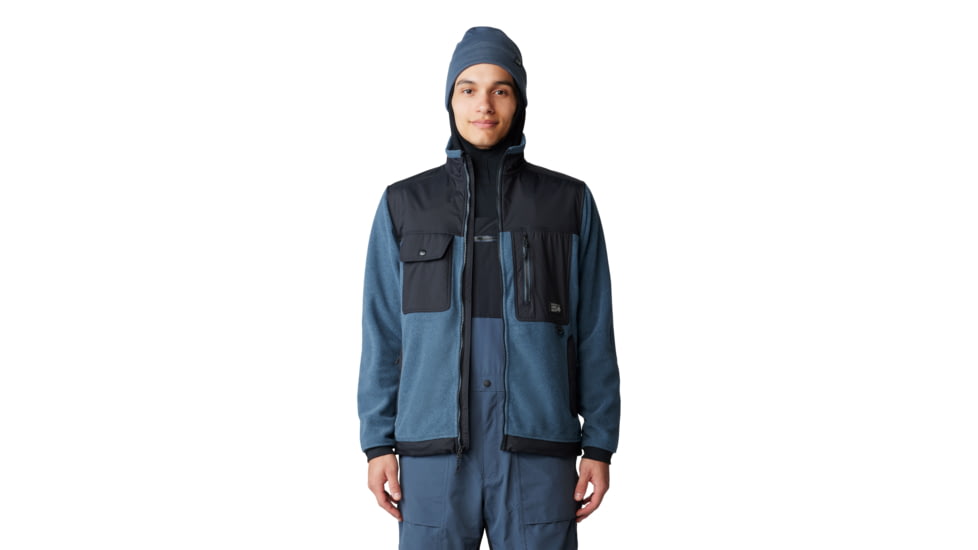 Mountain Hardwear First Tracks Fleece Full Zip Jacket - Mens, 430, L, 2077631-430-L