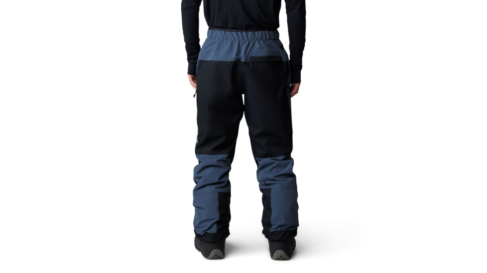 Mountain Hardwear First Tracks Pant - Mens, Montauk Blue/Black, Large/Long, 2077571430-L-L