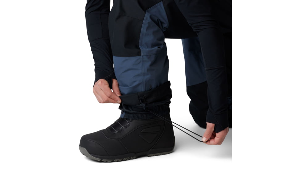 Mountain Hardwear First Tracks Pant - Mens, Montauk Blue/Black, Large/Long, 2077571430-L-L