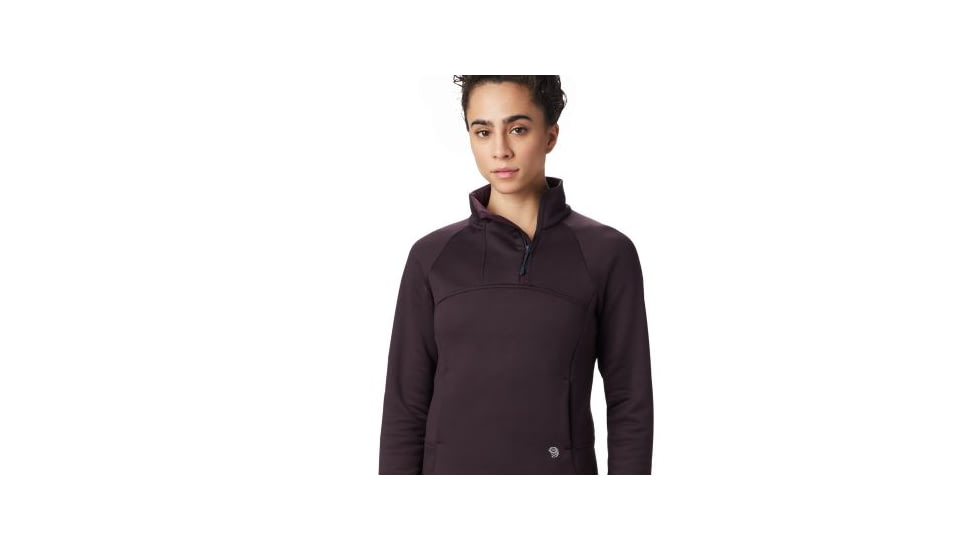 Mountain Hardwear Frostzone 1/4 Zip - Womens, Darkest Dawn, Extra Large, 1851751509-XL