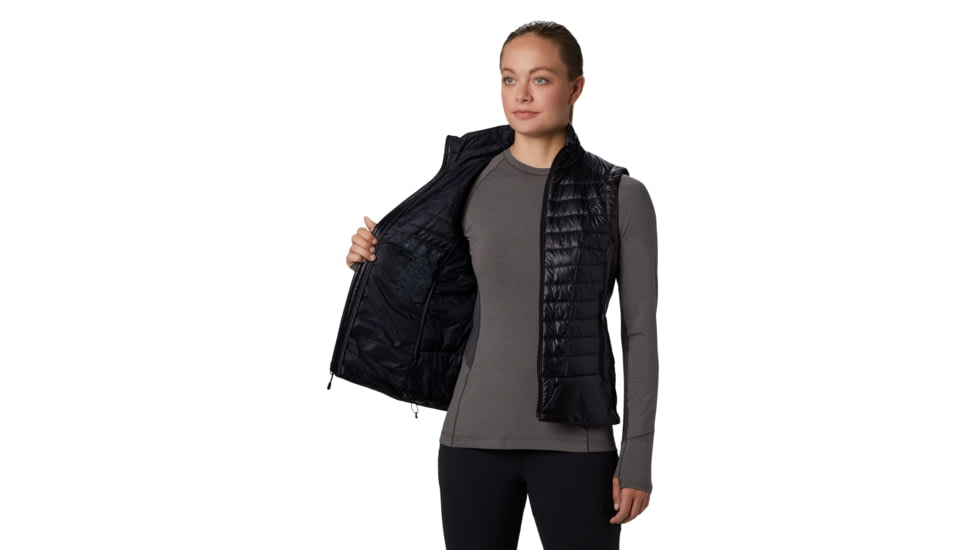 Mountain Hardwear Ghost Shadow Vest - Womens, Black, Small, 1879781010-Black-S