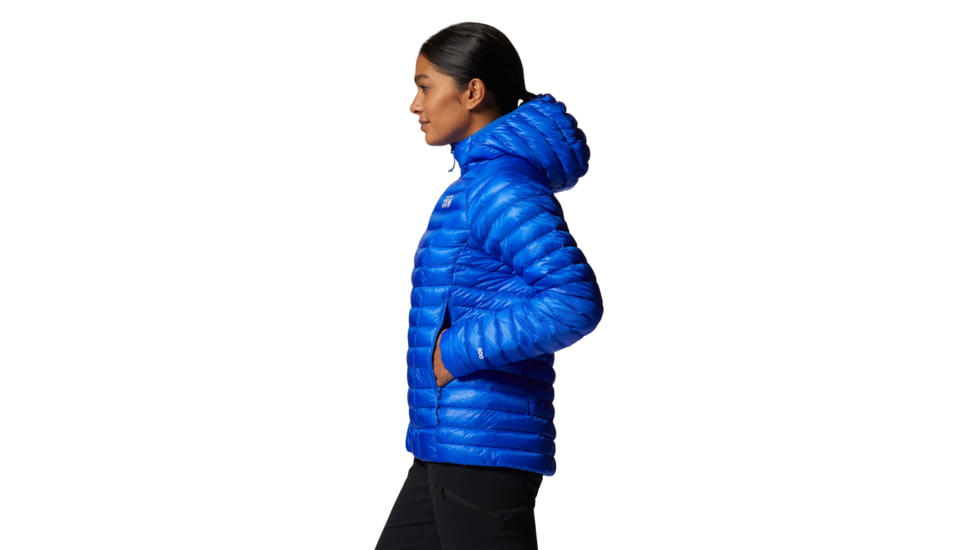 Mountain Hardwear Ghost Whisperer 2 Hood Jacket - Womens, Bright Island Blue, Extra Large, 1871631409-XL