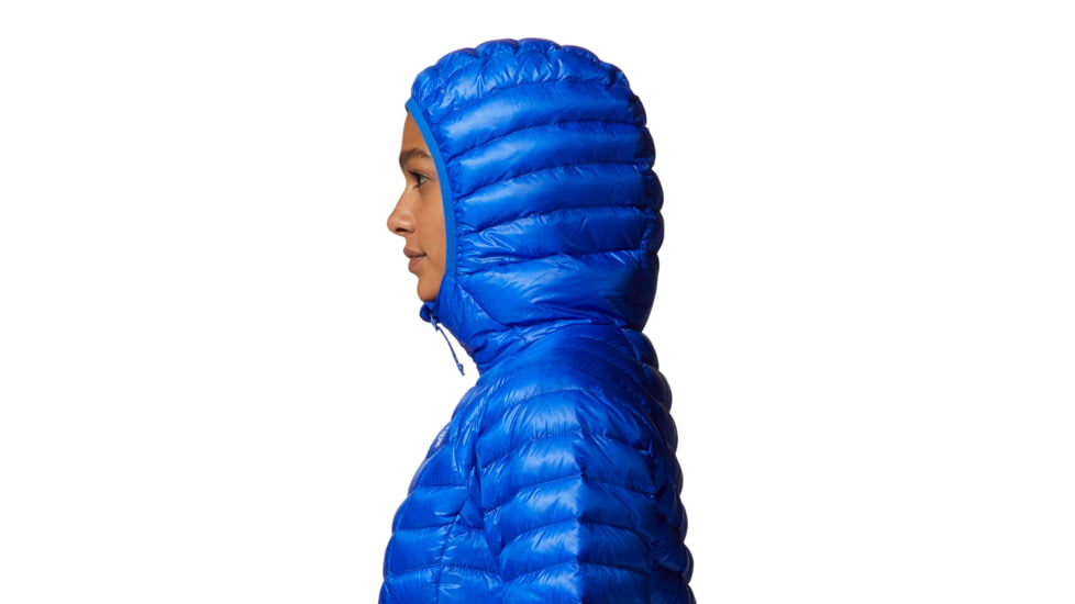 Mountain Hardwear Ghost Whisperer 2 Hood Jacket - Womens, Bright Island Blue, Extra Large, 1871631409-XL