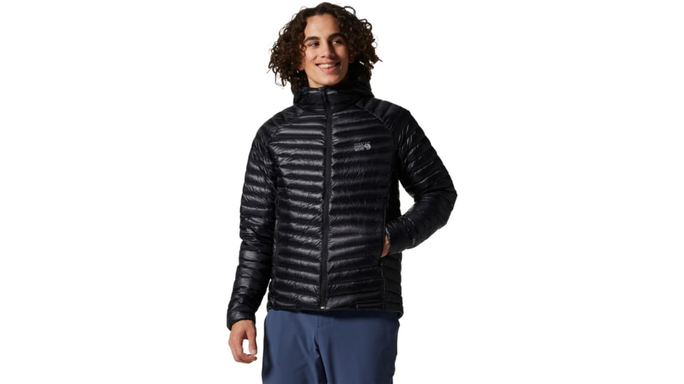 Mountain Hardwear Ghost Whisperer/2 Hoody - Mens, Black, Large, 1874761010-L