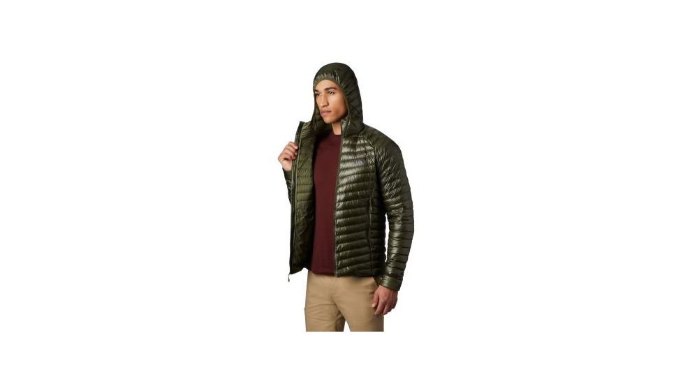 Mountain Hardwear Ghost Whisperer 2 Hoody - Mens, Dark Army, Medium, 1874761304-M