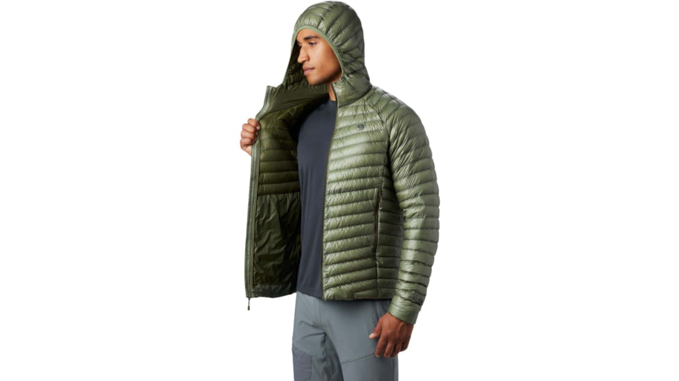 Mountain Hardwear Ghost Whisperer 2 Hoody - Mens, Field, Extra Large, 1874761354-X-Large