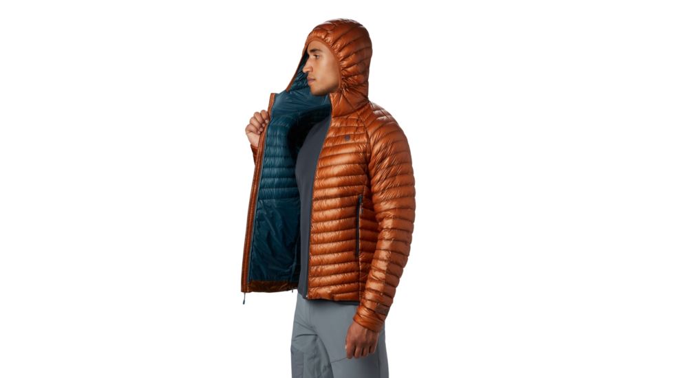 Mountain Hardwear Ghost Whisperer 2 Hoody - Mens, Rust Earth, Medium, 1874761258-M