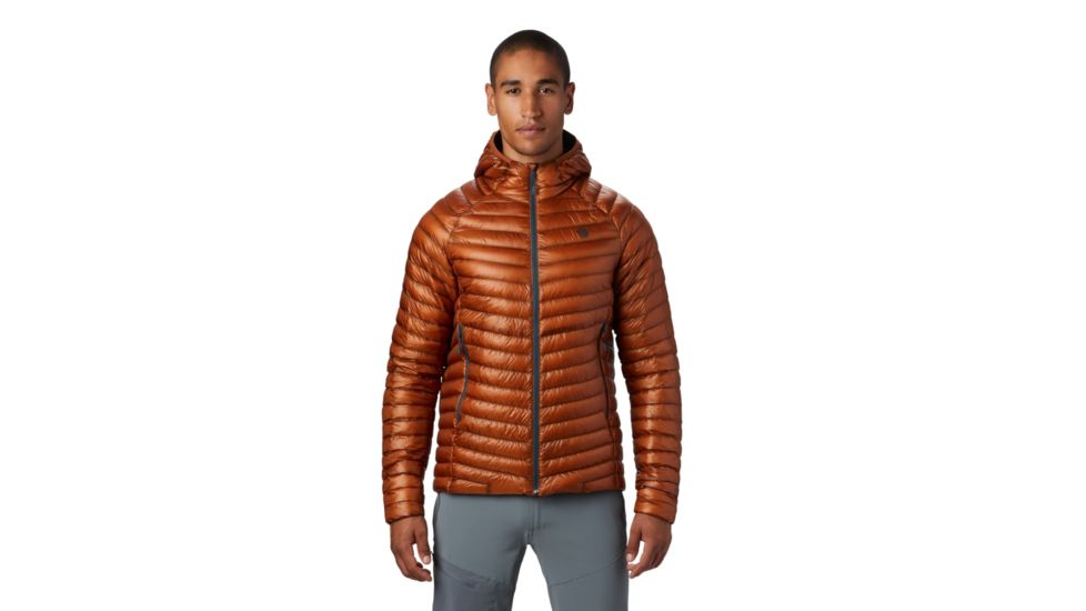 Mountain Hardwear Ghost Whisperer 2 Hoody - Mens, Rust Earth, Medium, 1874761258-M