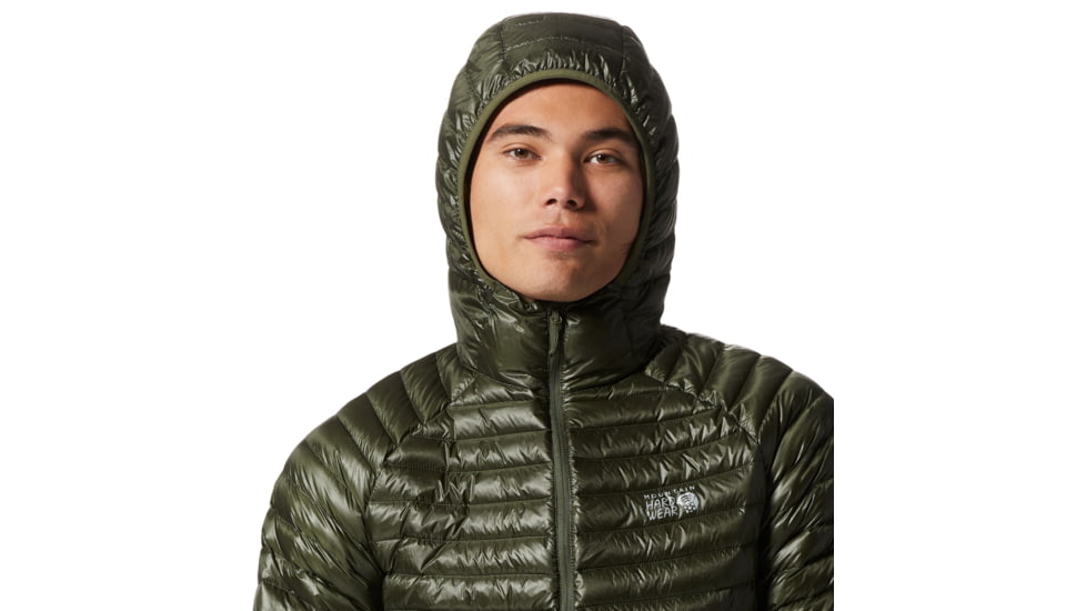 Mountain Hardwear Ghost Whisperer/2 Hoody - Mens, Surplus Green, Extra Large, 1874761347-SXL