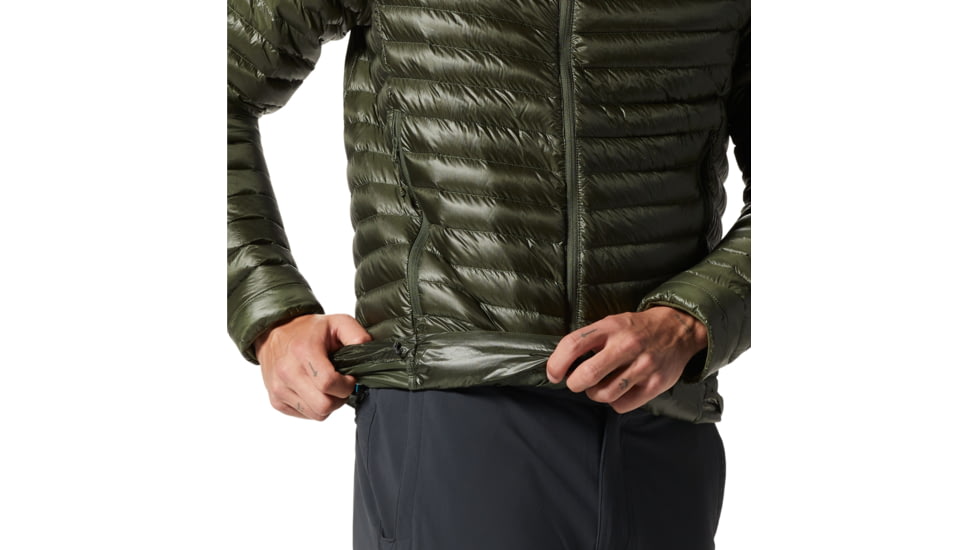 Mountain Hardwear Ghost Whisperer/2 Hoody - Mens, Surplus Green, Extra Large, 1874761347-SXL