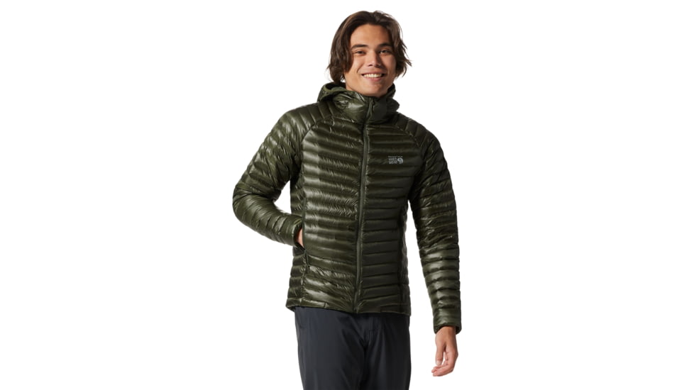 Mountain Hardwear Ghost Whisperer/2 Jacket - Men's, Surplus Green, 2XL, 1871621347SG-XXL