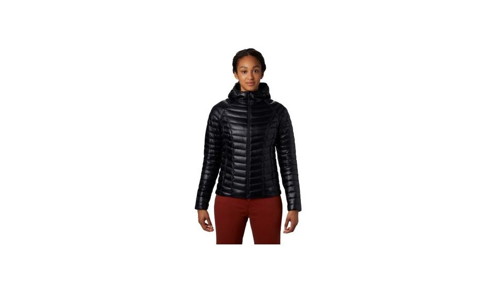Mountain Hardwear Ghost Whisperer 2 Hoody - Womens, Black, Large, 1871631010-L