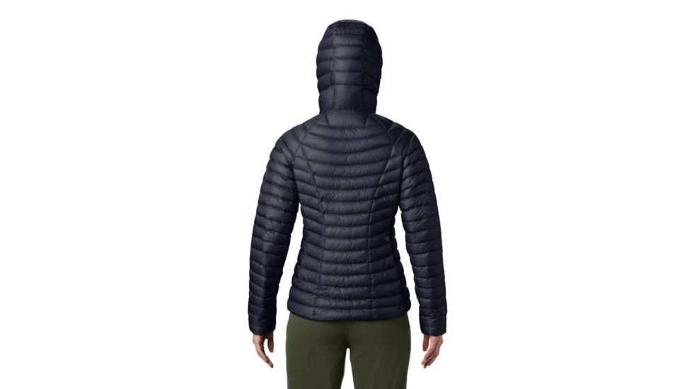 Mountain Hardwear Ghost Whisperer 2 Hoody - Womens, Dark Zinc, Small, 1871631406-S