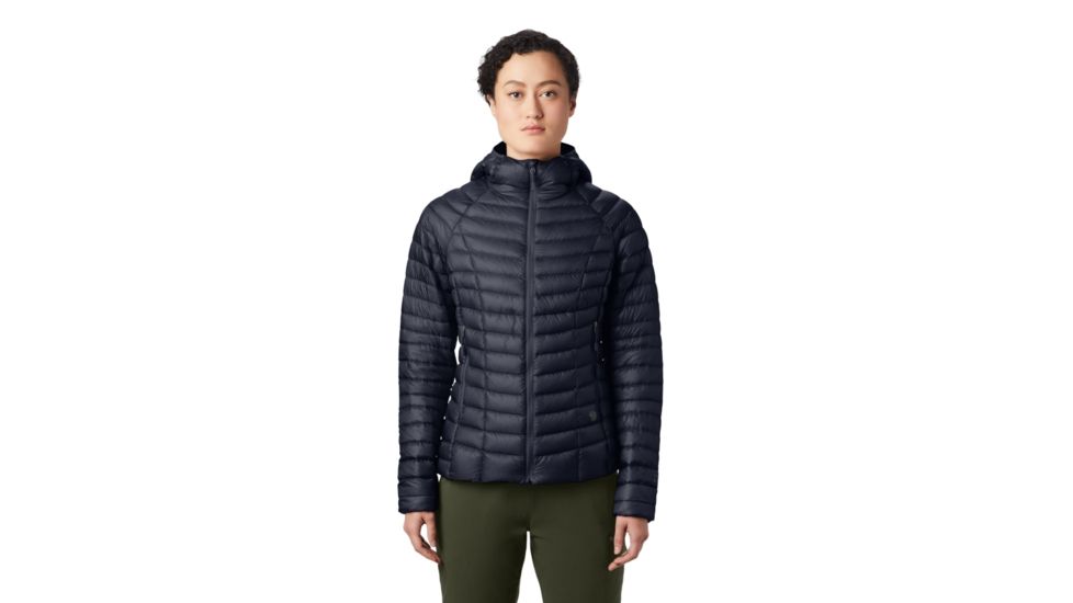 Mountain Hardwear Ghost Whisperer 2 Hoody - Womens, Dark Zinc, Small, 1871631406-S