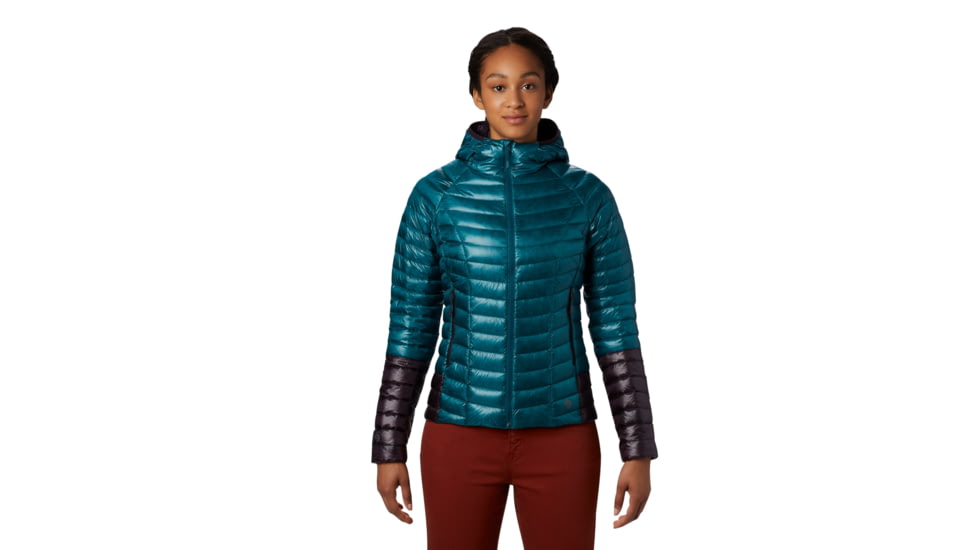 Mountain Hardwear Ghost Whisperer 2 Hoody - Womens, Dive, Extra Large, OL8285468-XL