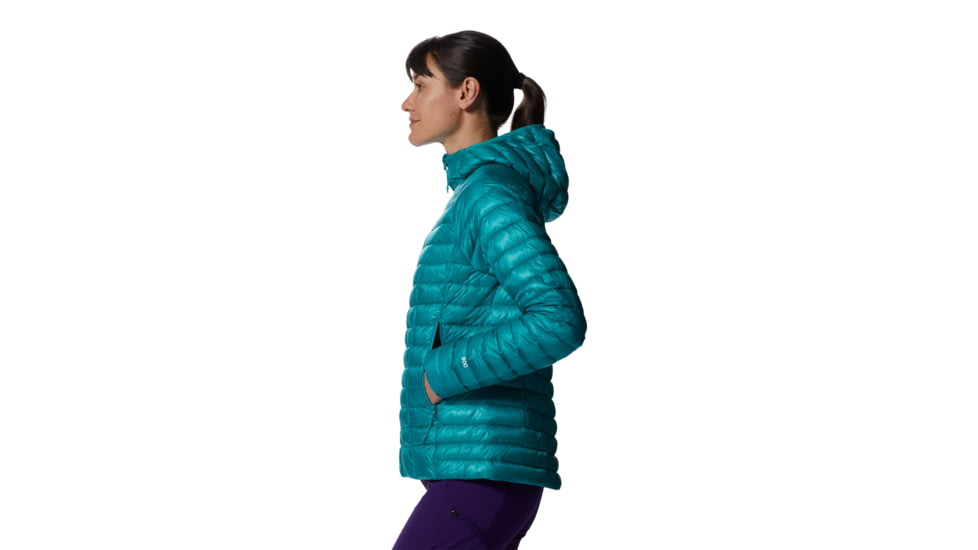 Mountain Hardwear Ghost Whisperer/2 Hoody - Womens, Synth Green, Small, 1871631360-Synth Green-S
