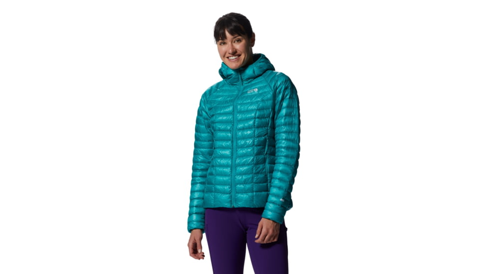 Mountain Hardwear Ghost Whisperer/2 Hoody - Womens, Synth Green, Small, 1871631360-Synth Green-S