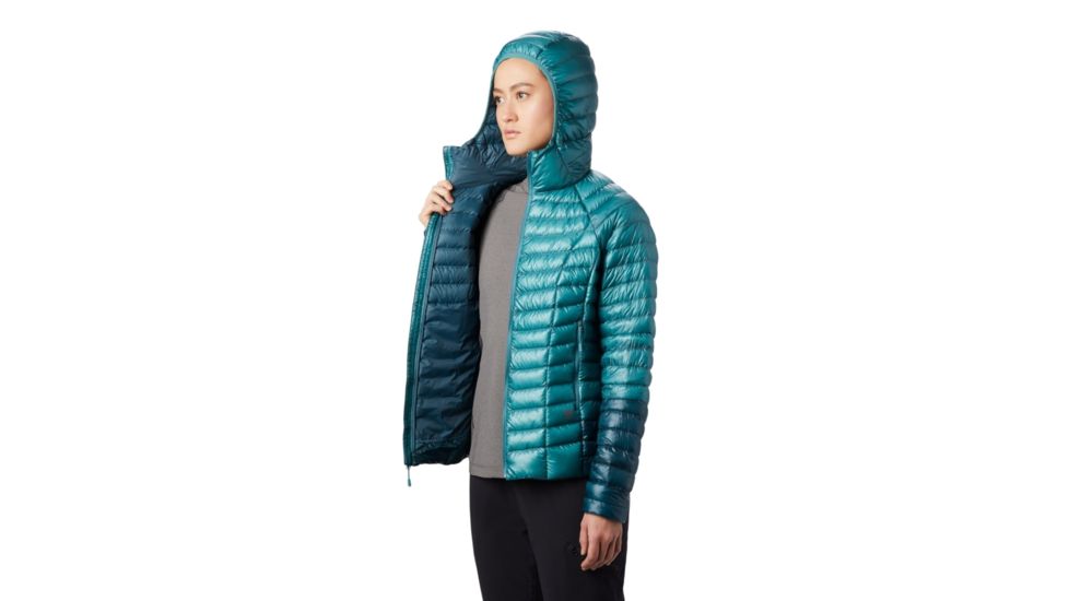 Mountain Hardwear Ghost Whisperer 2 Hoody - Womens, Washed Turq, Small, 1871631447-S