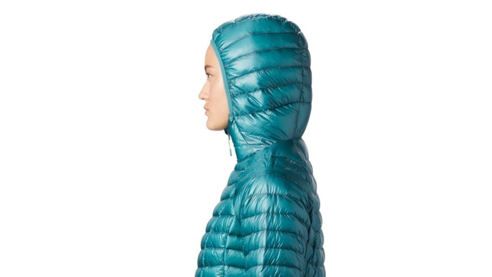 Mountain Hardwear Ghost Whisperer 2 Hoody - Womens, Washed Turquoise, Extra Small, 1871631447-Washed Turq-XS