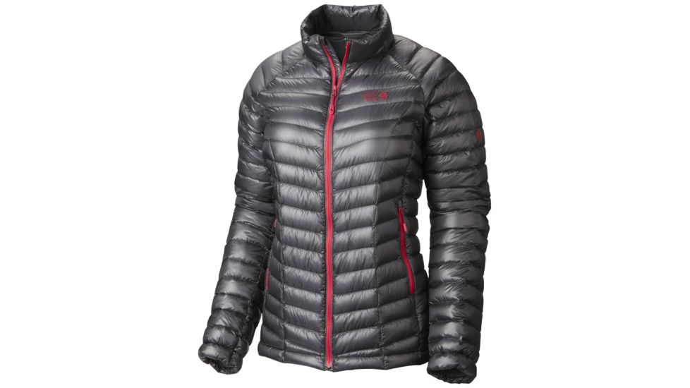 Mountain Hardwear Ghost Whisperer Down Jacket - Women's, Graphite/Bright Rose, X-Small, 171530