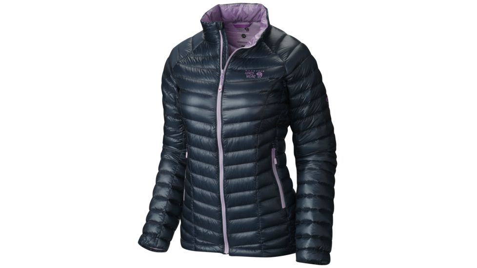 Mountain Hardwear Ghost Whisperer Down Jacket - Women's, Zinc/Phantom Purple, Small, ZINC-PHANTOM-PURPLE-SMALL