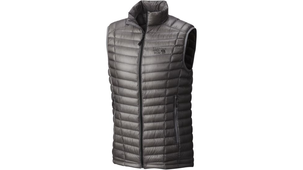 Mountain Hardwear Ghost Whisperer Down Vest - Men's-Manta Grey-Small