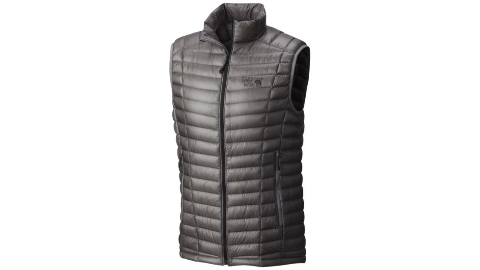 Mountain Hardwear Ghost Whisperer Down Vest - Men's-Manta Grey-Medium