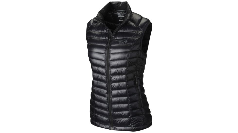Mountain Hardwear Ghost Whisperer Down Vest - Womens-Black-Small