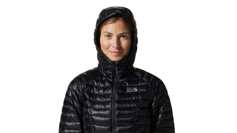 Mountain Hardwear Ghost Whisperer UL Hood Jacket - Women's, Black, XL, 2092701-010-XL