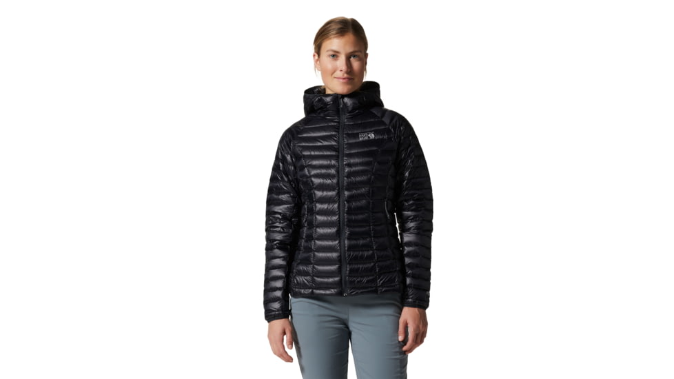 Mountain Hardwear Ghost Whisperer UL Hood Jacket - Women's, Black, XL, 2092701-010-XL