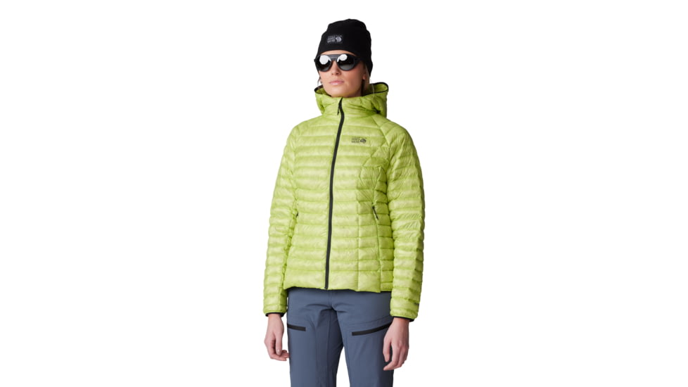 Mountain Hardwear Ghost Whisperer UL Hood Jacket - Women's, Citron Glow, S, 2092701-378-S
