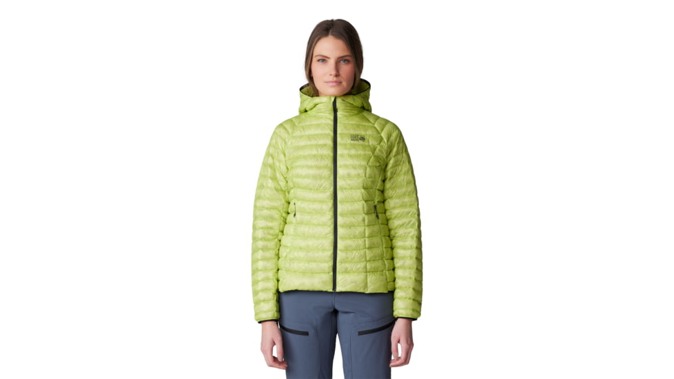 Mountain Hardwear Ghost Whisperer UL Hood Jacket - Women's, Citron Glow, S, 2092701-378-S