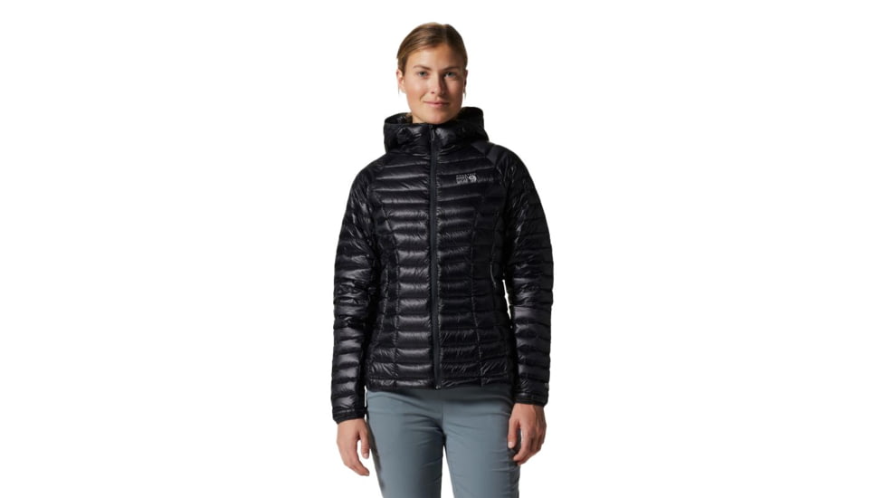 Mountain Hardwear Ghost Whisperer UL Jacket - Womens, Black, Extra Large, 1897971010-XL
