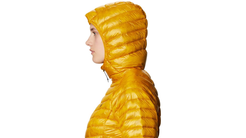 Mountain Hardwear Ghost Whisperer UL Jacket - Womens, Gold Hour, Extra Small, 1897971750-XS