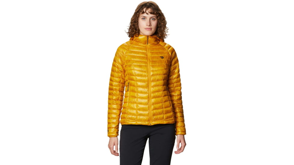 Mountain Hardwear Ghost Whisperer UL Jacket - Womens, Gold Hour, Extra Small, 1897971750-XS