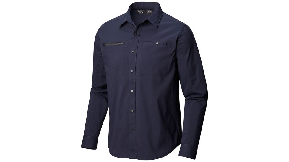 Mountain Hardwear Hardwear AP Shirt, Dark Zinc, M, 1732681406-M
