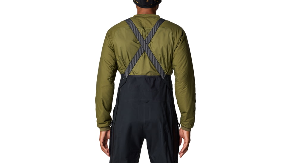 Mountain Hardwear High Exposure GORE-TEX C-Knit Bib - Mens, 010, LxR, 2077161-010-LxR