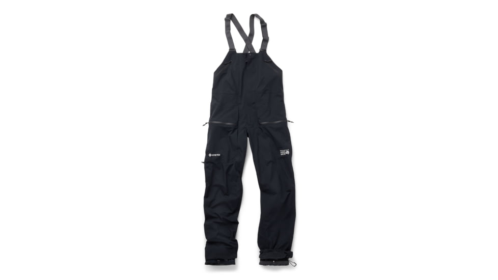 Mountain Hardwear High Exposure GORE-TEX C-Knit Bib - Mens, 010, LxR, 2077161-010-LxR