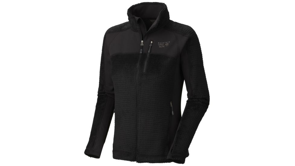 Mountain Hardwear Hoodless Monkey Woman Grid Jacket - Women's-Black-X-Large