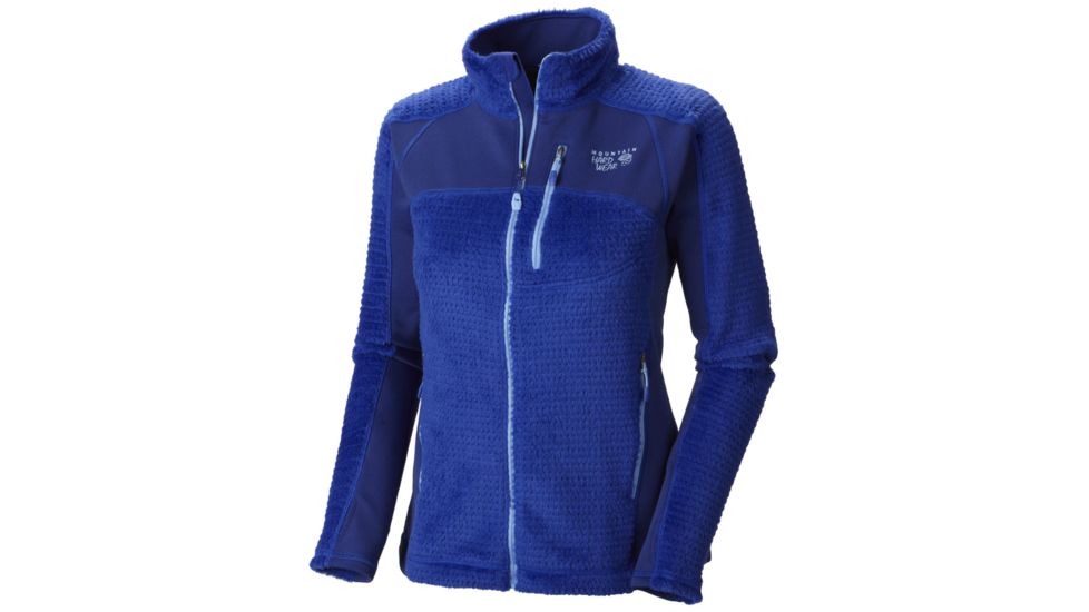 Mountain Hardwear Hoodless Monkey Woman Grid Jacket - Women's-Nectar Blue-X-Large