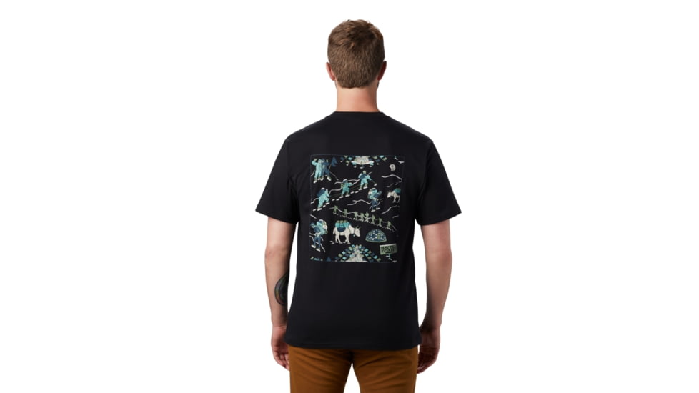 Mountain Hardwear Hotel Basecamp Short Sleeve T - Mens, Black, Large, 1881441010-L
