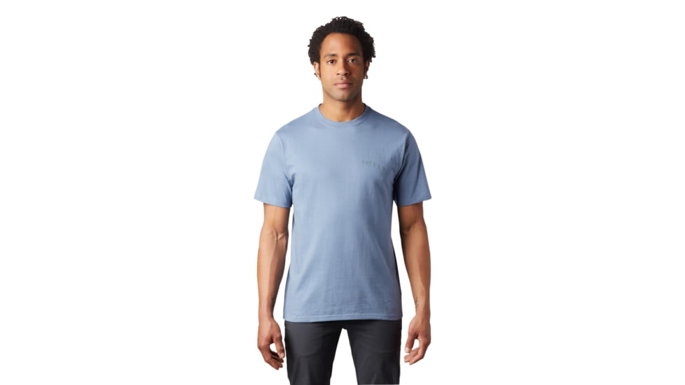 Mountain Hardwear Hotel Basecamp Short Sleeve T - Mens, Light Zinc, Medium, 1881441441-M