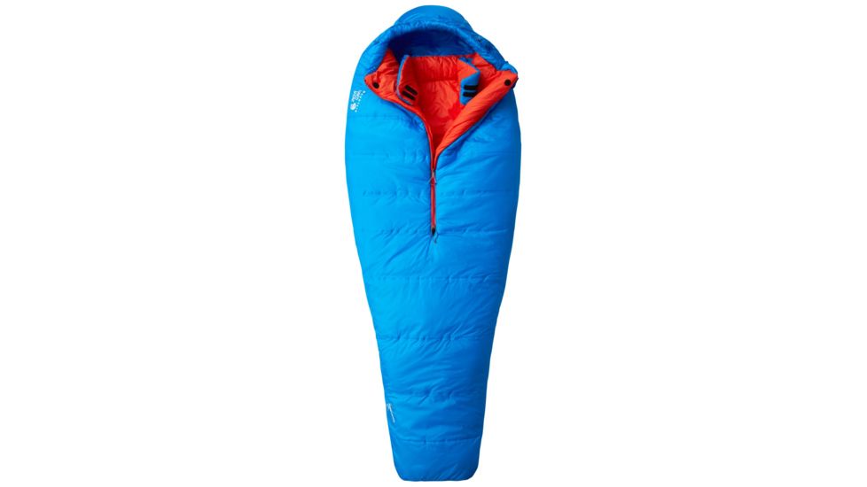 Mountain Hardwear HyperLamina Flame Sleeping Bag, Hyper Blue, Reg 1568241434-REG-L
